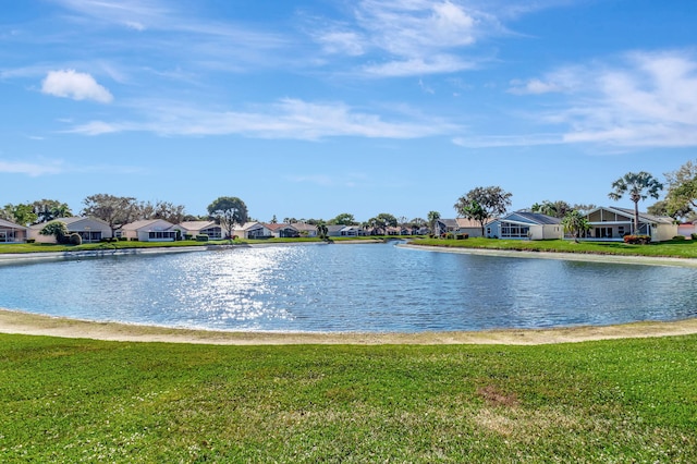 property view of water