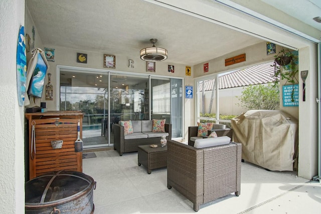 8376 SE Paurotis Ln, Hobe Sound, FL 33455 - view of patio with a grill