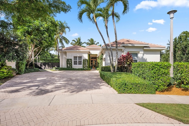 view of mediterranean / spanish-style home