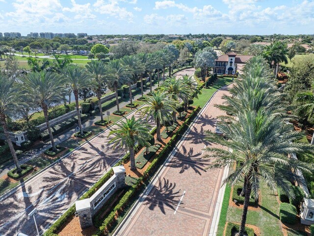 aerial view