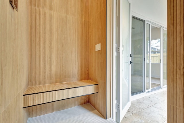 view of sauna / steam room