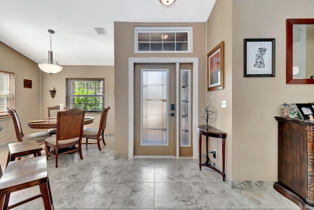 1075 E Lancewood Pl, Delray Beach, FL 33445 - foyer featuring baseboards