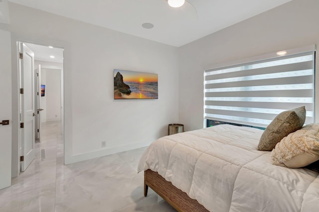 800 Andrews Ave Unit 9, Delray Beach, FL 33483 - bedroom with baseboards and recessed lighting