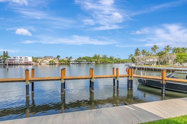 800 Andrews Ave Unit 9, Delray Beach, FL 33483 - dock area with a water view