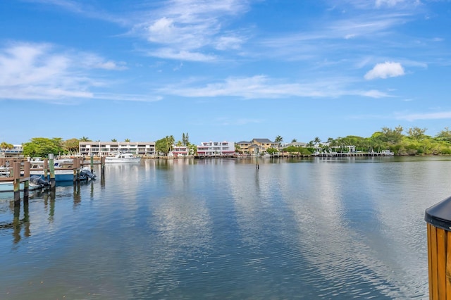 800 Andrews Ave Unit 9, Delray Beach, FL 33483 - water view featuring a dock
