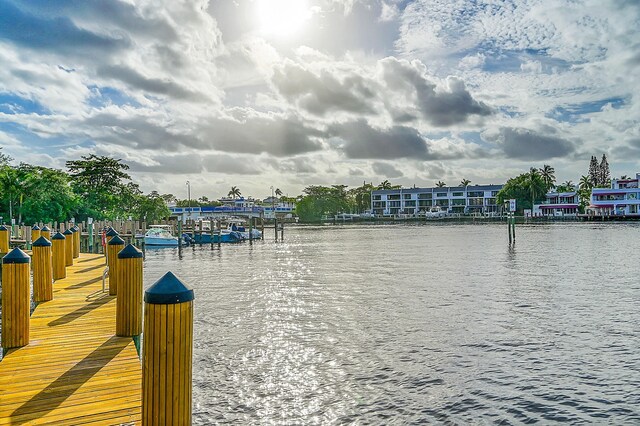 800 Andrews Ave Unit 9, Delray Beach, FL 33483 - exterior space with a dock