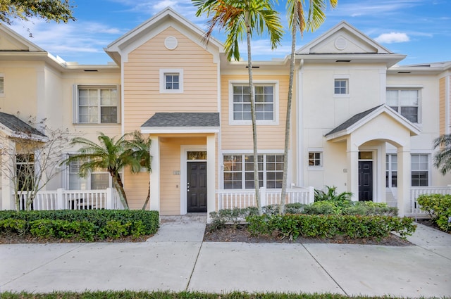 view of townhome / multi-family property