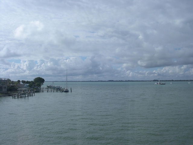 view of water feature