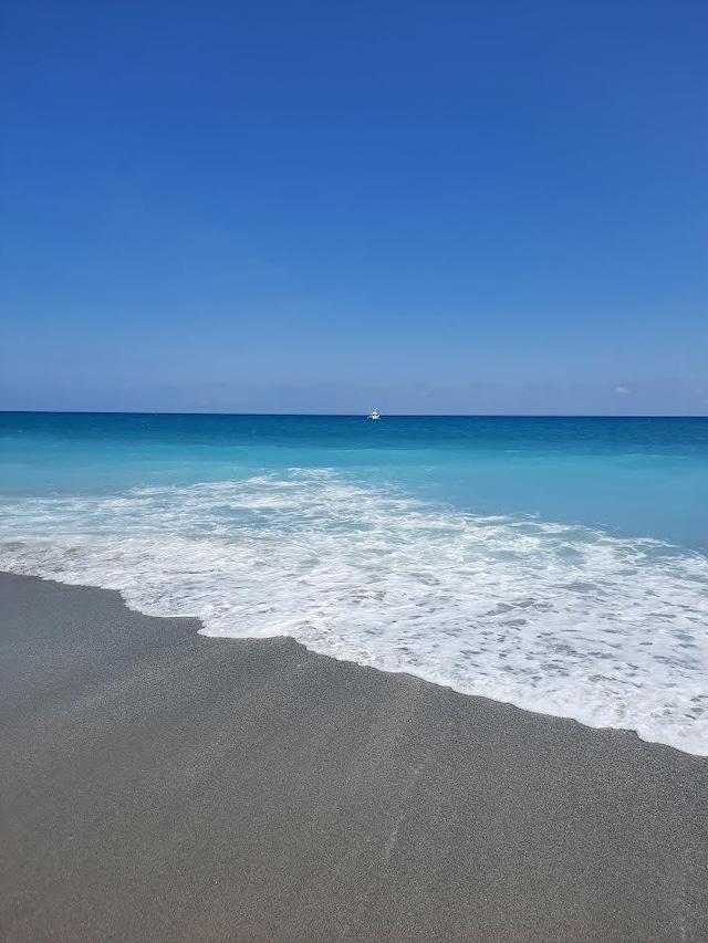 water view featuring a view of the beach