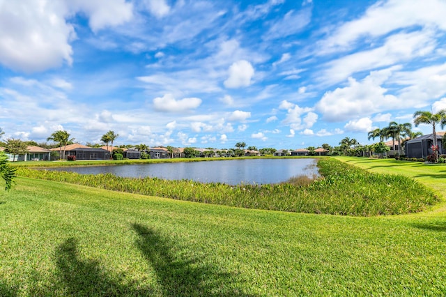 property view of water