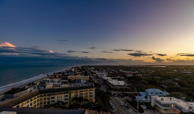 3554 Ocean Dr Unit Ph4S, Vero Beach, FL 32963 - drone / aerial view with a water view and a beach view