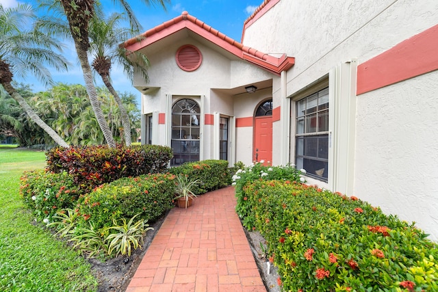 view of property entrance