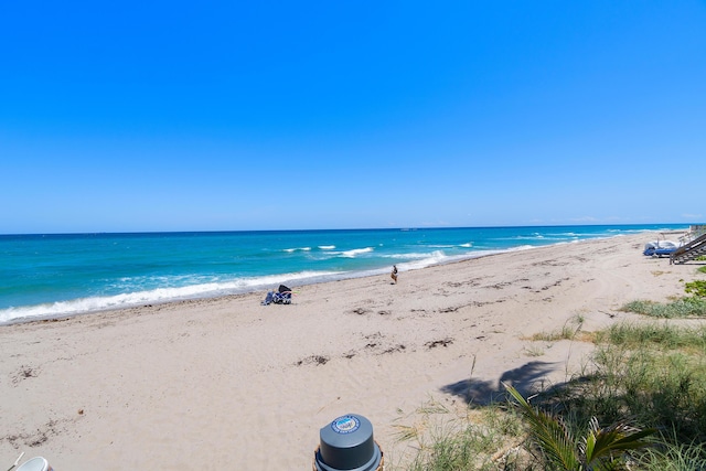 4316 S Ocean Blvd Unit 2S, Highland Beach, FL 33487 - water view with nearby beach