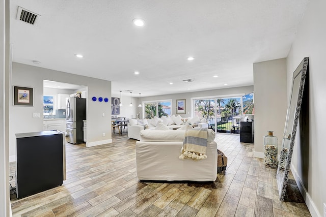 view of living room