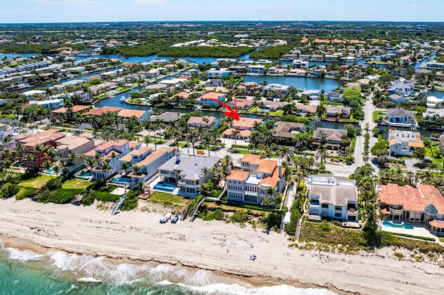 4316 S Ocean Blvd Unit 2S, Highland Beach, FL 33487 - aerial view of residential area featuring expansive coastline