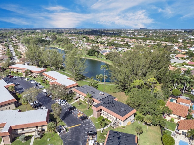 21894 Lake Forest Cir Unit 204, Boca Raton, FL 33433 - aerial view with a water view