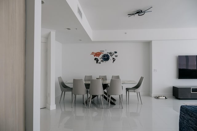 view of dining room