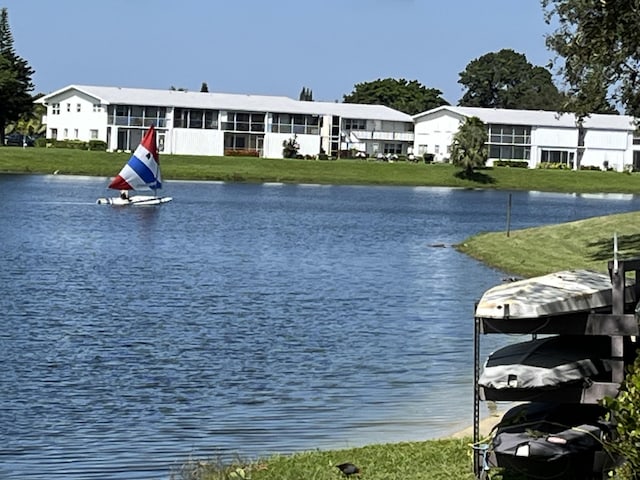 view of water feature