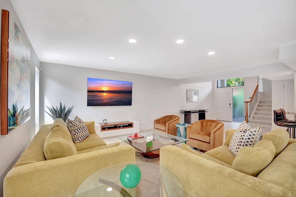 view of living room