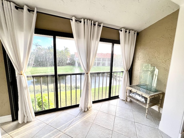 7895 La Mirada Dr, Boca Raton, FL 33433 - sunroom with a water view