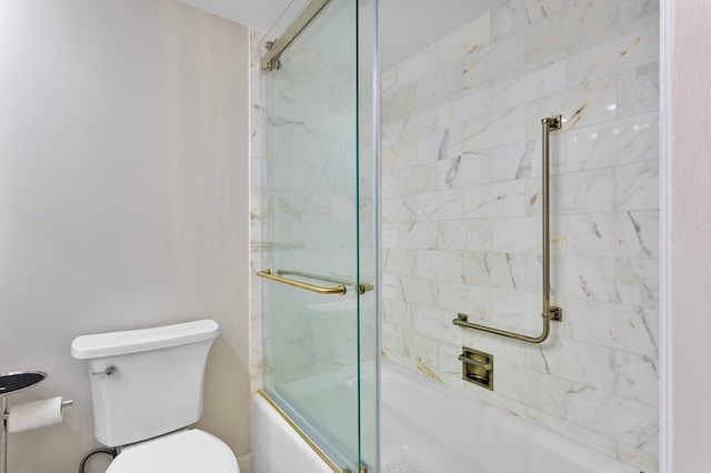 4545 N Ocean Blvd Unit 3A, Boca Raton, FL 33431 - full bathroom with combined bath / shower with glass door and toilet