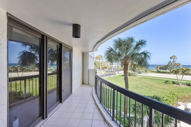4545 N Ocean Blvd Unit 3A, Boca Raton, FL 33431 - balcony featuring a water view