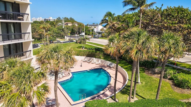 4545 N Ocean Blvd Unit 3A, Boca Raton, FL 33431 - community pool featuring a patio