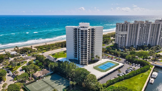 4545 N Ocean Blvd Unit 3A, Boca Raton, FL 33431 - drone / aerial view of a nearby body of water and apartment complex