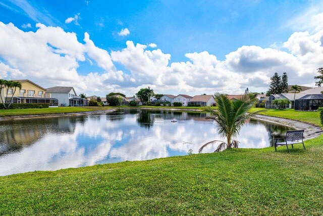 water view featuring a residential view