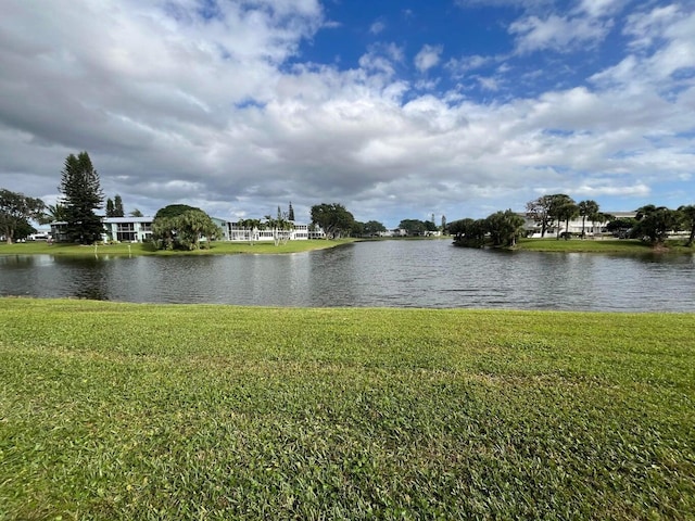 view of water feature