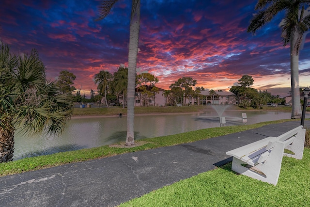 property view of water