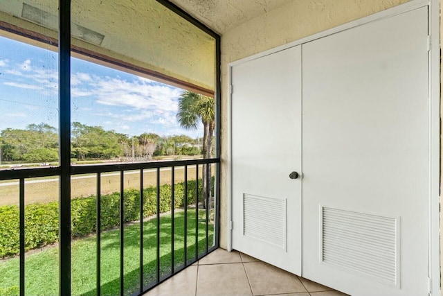 balcony with visible vents