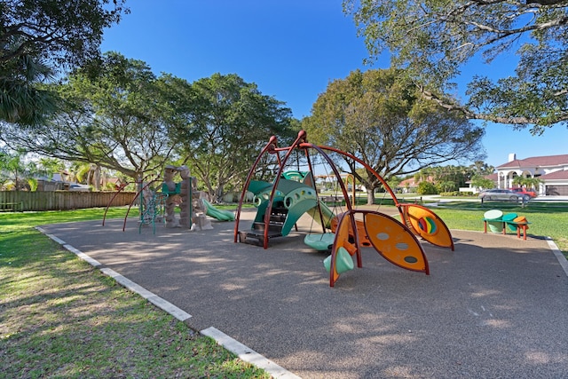 view of playground