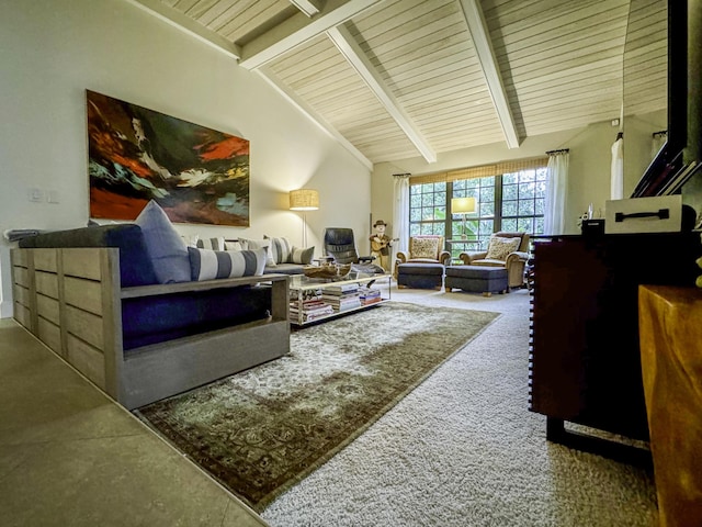 11373 Twelve Oaks Way E, North Palm Beach, FL 33408 - living room featuring wood ceiling