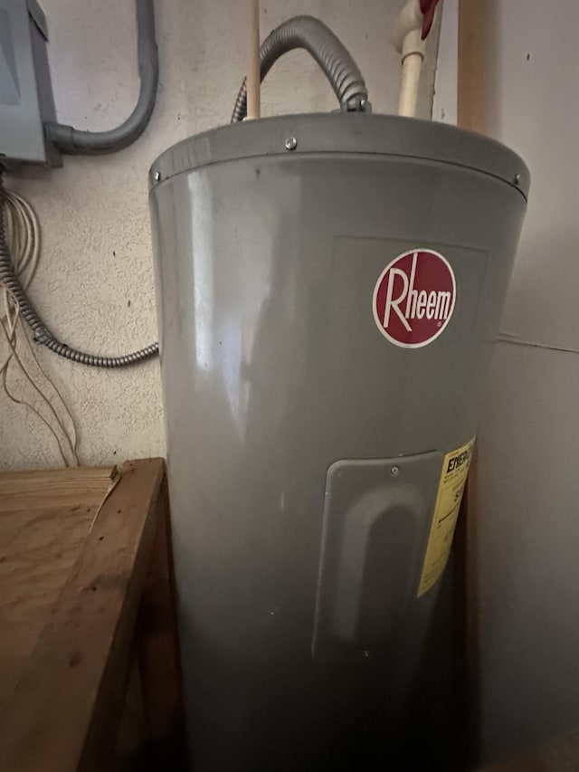 utilities featuring water heater