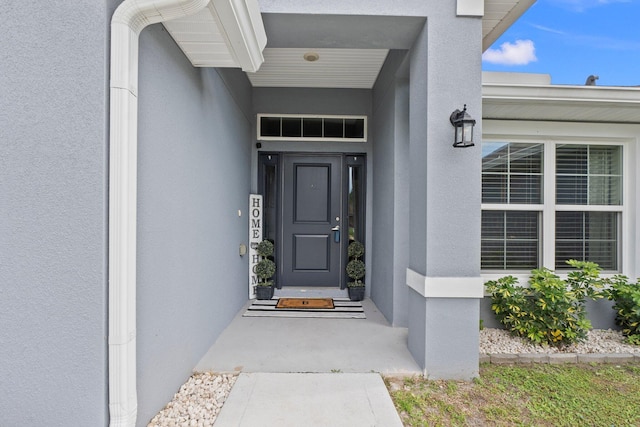 view of entrance to property