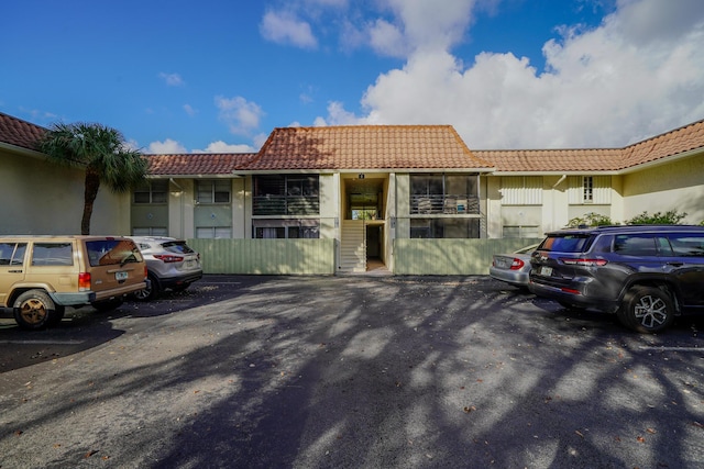 view of ranch-style home