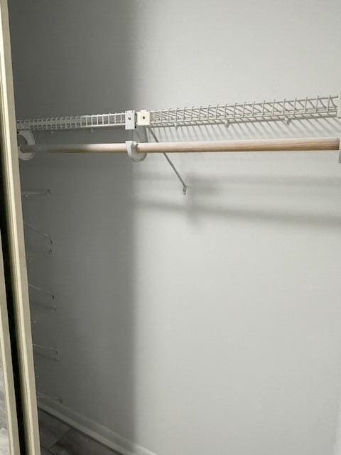 view of closet
