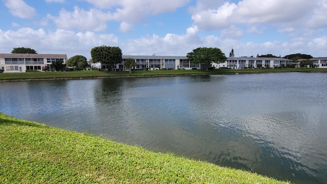 view of water feature