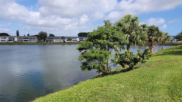 view of water feature