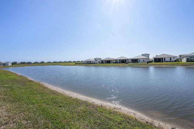water view featuring nearby suburban area