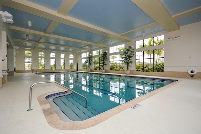 view of indoor community pool