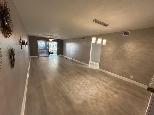 2201 Lucaya Bnd Unit M1, Coconut Creek, FL 33066 - interior space with baseboards, wood finished floors, and visible vents