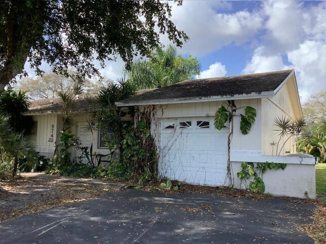 view of home's exterior with a garage