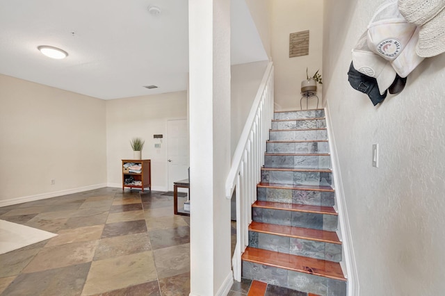 view of stairs
