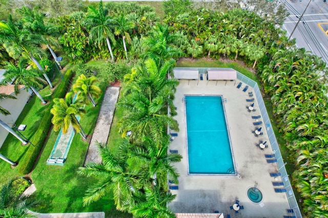 view of pool