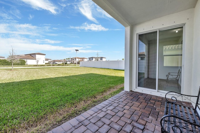 12521 NW Lynch Ln, Port Saint Lucie, FL 34987 - view of yard with a patio area and fence