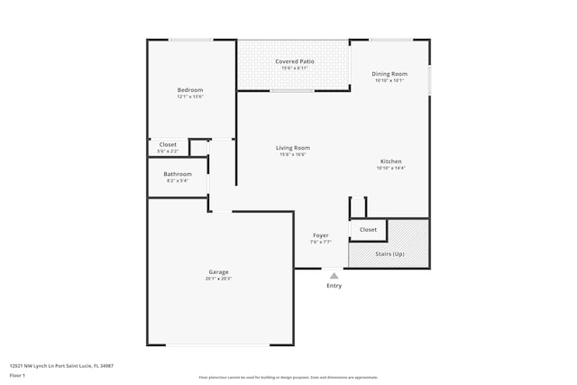 12521 NW Lynch Ln, Port Saint Lucie, FL 34987 - view of layout