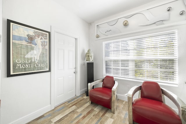 331 NW 1st Ave, Boynton Beach, FL 33435 - sitting room featuring light hardwood / wood-style flooring