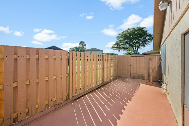 view of patio